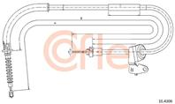 Трос стояночного тормоза BMW: MINI CLUBMAN 07- 1483/1334 mm