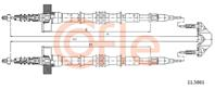 Трос стояночного тормоза задн OPEL ZAFIRA all 1.8-2.0-Dti2.0 (дисковые тормоза) 00-02
