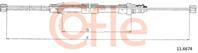 Трос стояночного тормоза RENAULT: EXPRESS DS 91- 1465/1077 mm