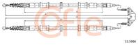 Трос стояночного тормоза задн OPEL ZAFIRA all 1.6-2.0-Dti2.0/2.2 (дисковые тормоза) 04-