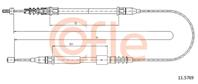 Трос стояночного тормоза лев задн OPEL CORSA C all 04-
