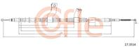 Трос стояночного тормоза задн лев CHEVROLET SPARK all 1,0-1,2cc 3/10-