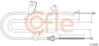 Трос стояночного тормоза TOYOTA: YARIS (F) LH 02- 1580/1380 mm