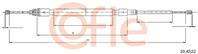Трос стояночного тормоза лев/прав задн CITROEN C2 all (барабанные тормоза) 05-