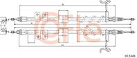 Трос стояночного тормоза задн FORD TRANSIT CONNECT ABS mod 200/220 DS1,8TDdi-1,8TDCi-1,8 (largemod.) 08- mm1984/1860+1984/1860