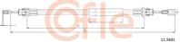 Трос стояночного тормоза FORD: TRANSIT RWD CAB 07 1028/805 mm