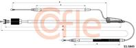 Трос стояночного тормоза для электр.ручника комплект OPEL: MERIVA B 2010- 1960/1085-518+965/518mm