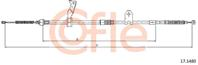 Трос стояночного тормоза лев задн TOYOTA AVENSIS all (дисковые тормоза) (mod.T25) 3/03-3/04