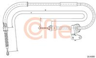 Трос стояночного тормоза BMW: MINI ALL -04 1444/1300 mm
