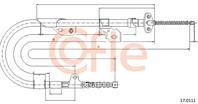 Трос стояночного тормоза задн IVECO DAILY Turbo DS 35.8-35.10 90- 2508/980mm x2