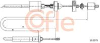 Трос сцепления RENAULT MEGANE/MEGANE SCENIC DTi/Dci 97- Трос сцепления RENAULT MEGANE/MEGANE SCENIC DTi/Dci 97-