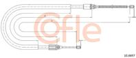 Трос стояночного тормоза задн RENAULT MEGANE SCENIC all mod. 96-