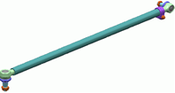 Тяга рулевая продольная MAN: TGM 12.240 FLC, FLLC,12.250 FLC, FLLC,12.280 FC, FLC, FLLC,12.290 FLC,