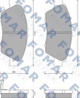 Колодки дисковые