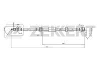 Шланг тормозной Mazda 3 03-  Mazda 5 05-