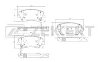 Колодки торм. диск. перед. Hyundai Elantra V (MD  