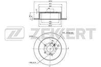 Диск торм. зад. Toyota Venza (AGV1_) 08-