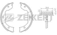 Колодки торм. бараб. зад BMW 3 (E46) 00-, 5 (E39, E60, E61, F07) 98-, X5 (E53, E70) 13-, VW Touareg 02-