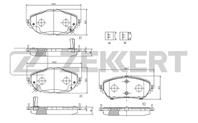 Колодки торм. диск. перед Toyota Auris (E180) 12-, Corolla (E150) 12-, Corolla (E180) 13-