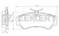 Колодки торм. диск. перед VW Transporter IV 90-