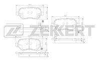 Колодки торм. диск. зад. Kia Cee'd II 12-  Pro Cee