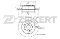 Диск торм. зад. Lexus LS 430 (F30) 00-