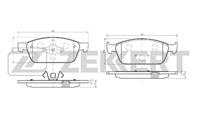 Колодки торм. диск. перед Ford Focus III 12-, Kuga II 13-, Tourneo Connect II 13-