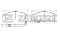 Колодки торм. диск. перед Mitsubishi Challenger II 08-, L200 IV 05-, Pajero Sport (K9_W) 98-