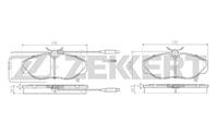 Колодки торм. диск. перед. Citroen Jumper (230_) 9