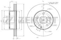 Диск торм. перед. MB C-Class (204) 07-