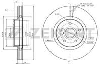 Диск торм. перед. Subaru Tribeca (B9) 05- Диск торм. перед. Subaru Tribeca (B9) 05-