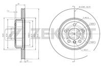Диск торм. перед. BMW 5 VI 10-