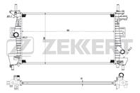 Радиатор охл. дв. Ford C-Max II 10-  Focus III 11-