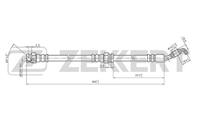 Шланг тормозной Mazda 323 V  IV 94-  626 V 97-  Pr