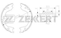 Барабанные тормозные колодки задние BK4171 от компании Zekkert