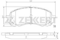 Колодки торм. диск. передн. Subaru Impreza (GD  GR