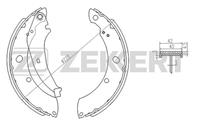 Барабанные тормозные колодки задние BK4125 от компании Zekkert