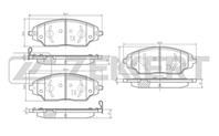 Колодки торм. диск. перед Chevrolet Aveo (T300) 11-, Cobalt II 13-