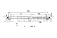 Амортизатор багажника BMW 7 (E32) 86-
