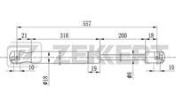 Амортизатор багажника Ford Fusion (JU_) 02-