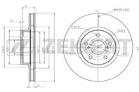 Диск торм. перед. Subaru Forester (SF, SG) 97-, Impreza (GD, GG, GR) 00-, Legacy (BC, BD, BG, BE, BH) 00-