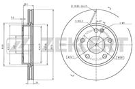 Диск торм. перед. MB A-Class (169) 04-  B-Class (2