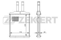 Радиатор отоп. Chevrolet Epica (V250) 06-  Evanda  Радиатор отоп. Chevrolet Epica (V250) 06-  Evanda