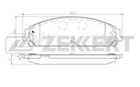 Колодки торм. диск. перед Chrysler 300 C 04-  300 
