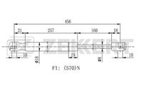 Амортизатор багажника Kia Sportage III 10-
