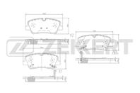 Колодки торм. диск. задн. Hyundai H350 15-