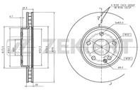 Диск торм. перед. MB A-Class (W176) 12-  B-Class (