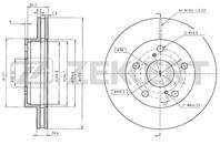 Диск торм. перед. Chrysler 300 M (LR) 98-, Voyager III 95-, Dodge Caravan III 95-