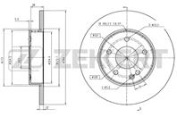 Диск торм. перед. MB C-Class (202) 93-