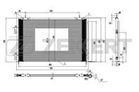 Радиатор кондиционера Toyota Rav 4 (A40) 12-